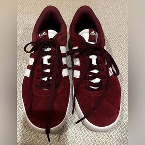 New Adidas Originals Gazelle ADV Sneakers JR2000 Men's Size 12 Burgundy White